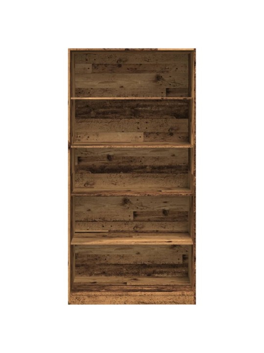 Šatní skříň old wood 100 x 50 x 200 cm kompozitní dřevo