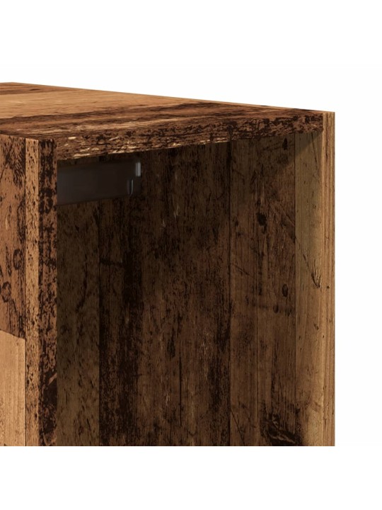 Šatní skříň old wood 30 x 50 x 200 cm kompozitní dřevo
