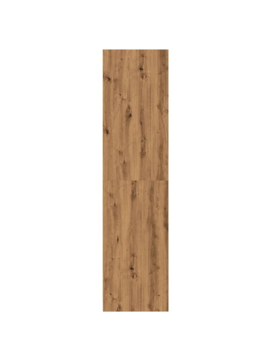 Šatní skříň dub artisan 30 x 50 x 200 cm kompozitní dřevo