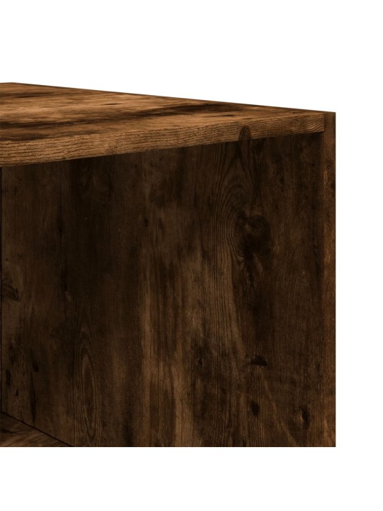 Šatní skříň kouřový dub 80 x 50 x 200 cm kompozitní dřevo