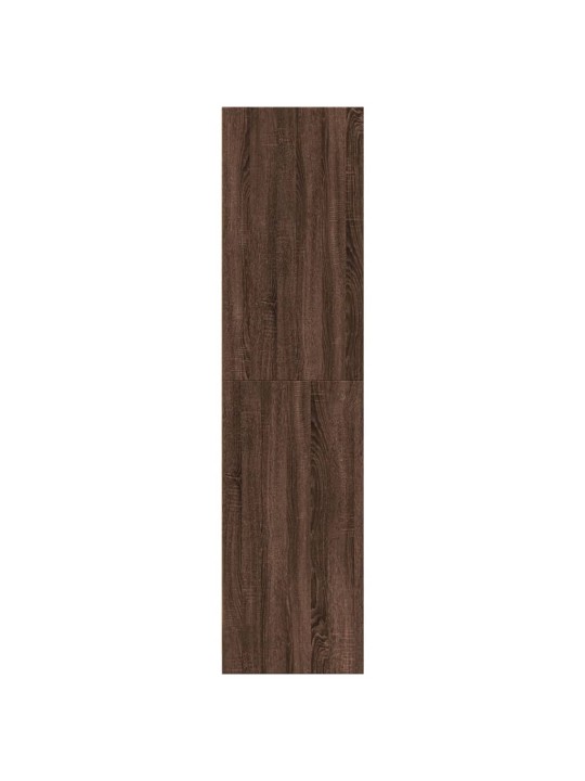 Šatní skříň hnědý dub 80 x 50 x 200 cm kompozitní dřevo