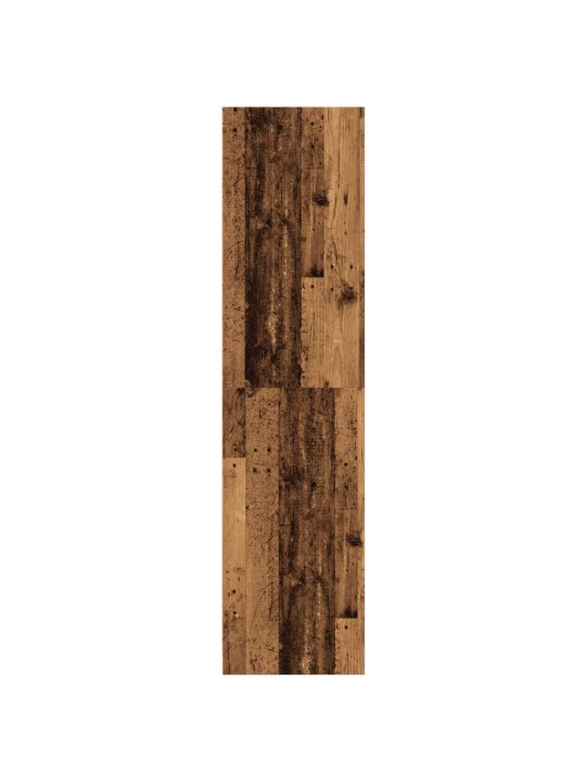 Šatní skříň old wood 100 x 50 x 200 cm kompozitní dřevo