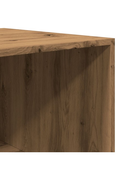 Šatní skříň dub artisan 100 x 50 x 200 cm kompozitní dřevo