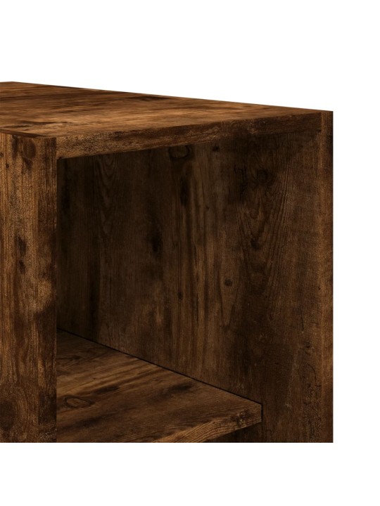 Šatní skříň kouřový dub 30 x 50 x 200 cm kompozitní dřevo