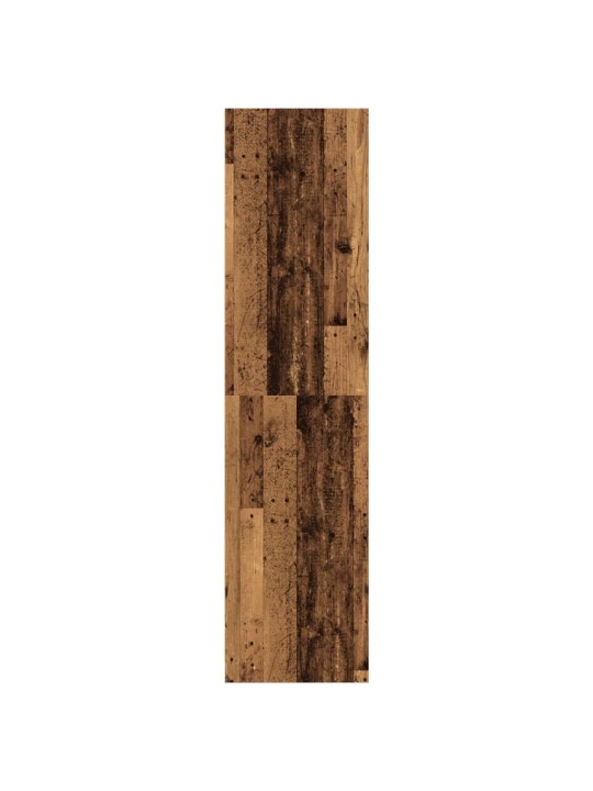 Šatní skříň old wood 30 x 50 x 200 cm kompozitní dřevo