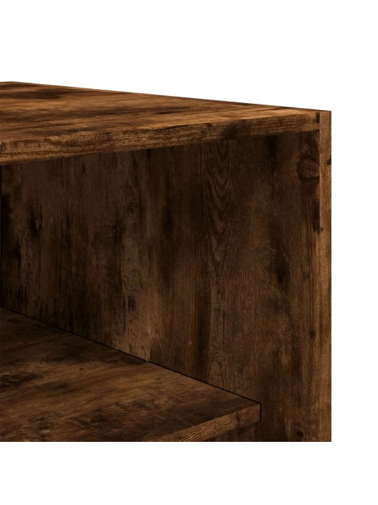 Šatní skříň kouřový dub 50 x 50 x 200 cm kompozitní dřevo