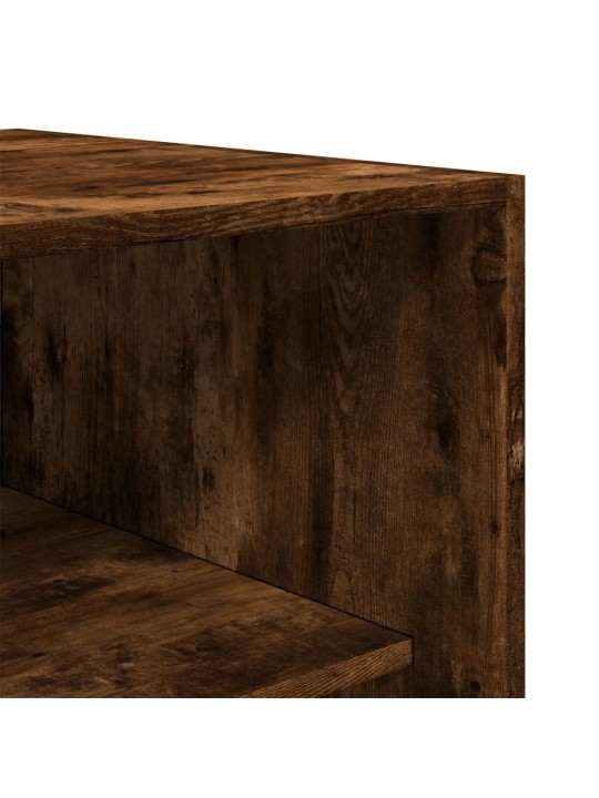 Šatní skříň kouřový dub 80 x 50 x 200 cm kompozitní dřevo