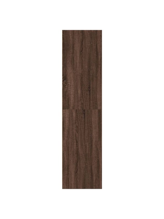 Šatní skříň hnědý dub 80 x 50 x 200 cm kompozitní dřevo