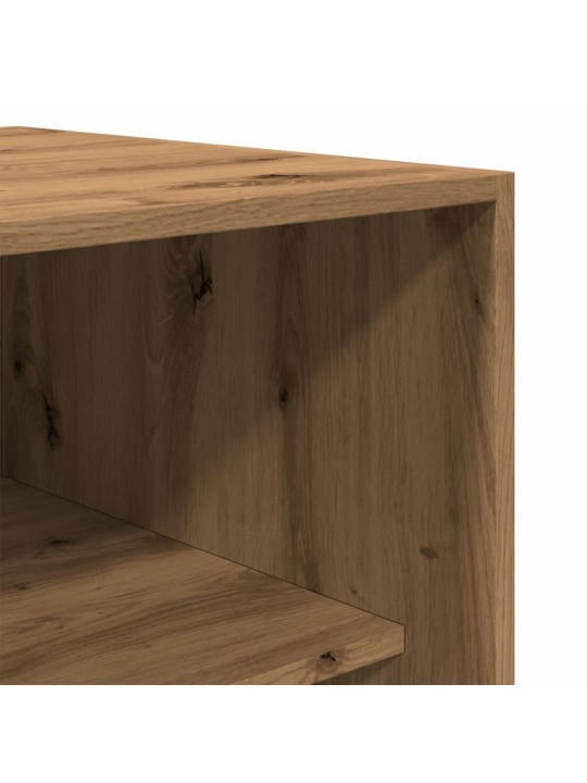 Šatní skříň dub artisan 80 x 50 x 200 cm kompozitní dřevo