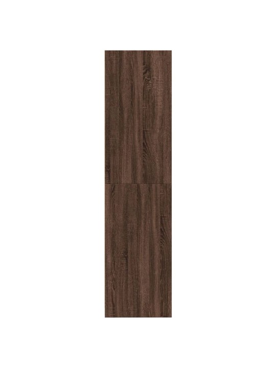 Šatní skříň hnědý dub 100 x 50 x 200 cm kompozitní dřevo