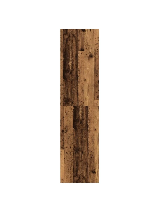 Šatní skříň old wood 100 x 50 x 200 cm kompozitní dřevo