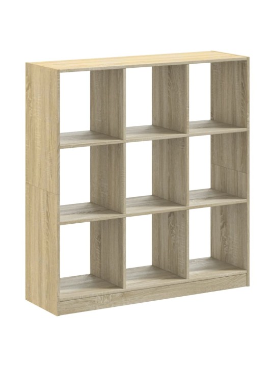 Knihovna dub sonoma 102 x 32 x 108 cm kompozitní dřevo