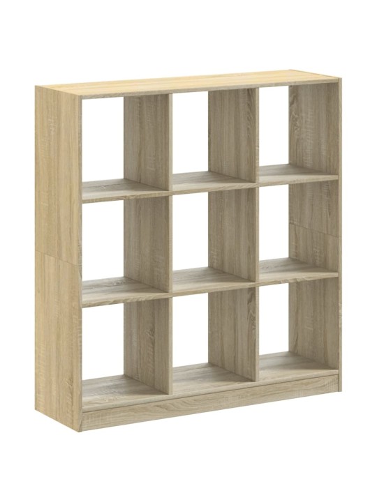 Knihovna dub sonoma 102 x 32 x 108 cm kompozitní dřevo