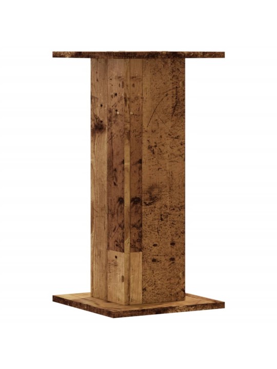 Stojany na rostliny 2 ks old wood 30x30x60 cm kompozitní dřevo