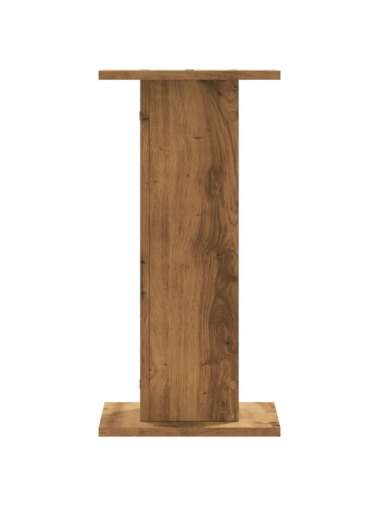 Stojany na rostliny 2 ks dub artisan 30 x 30 x 60 cm kompozit