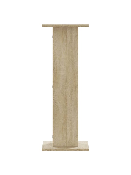 Stojany na rostliny 2 ks dub sonoma 30 x 30 x 80 cm kompozit