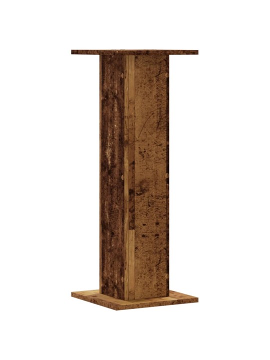 Stojany na rostliny 2 ks old wood 30x30x80 cm kompozitní dřevo