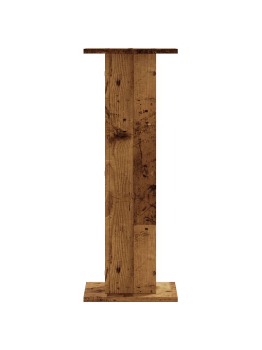 Stojany na rostliny 2 ks old wood 30x30x80 cm kompozitní dřevo