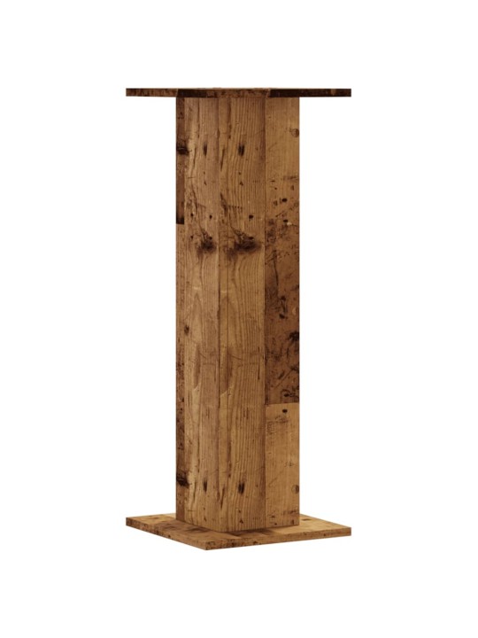 Stojany na rostliny 2 ks old wood 30x30x80 cm kompozitní dřevo