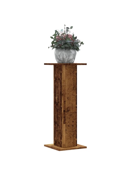 Stojany na rostliny 2 ks old wood 30x30x80 cm kompozitní dřevo