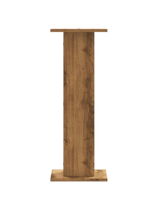 Stojany na rostliny 2 ks dub artisan 30 x 30 x 80 cm kompozit