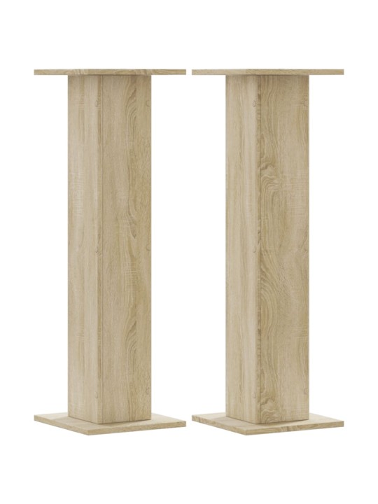 Stojany na rostliny 2 ks dub sonoma 30 x 30 x 95 cm kompozit