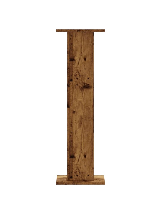 Stojany na rostliny 2 ks old wood 30x30x95 cm kompozitní dřevo