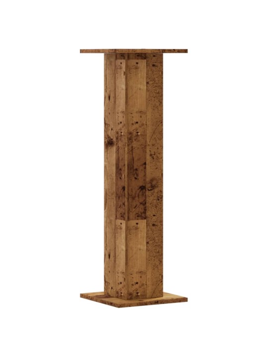 Stojany na rostliny 2 ks old wood 30x30x95 cm kompozitní dřevo