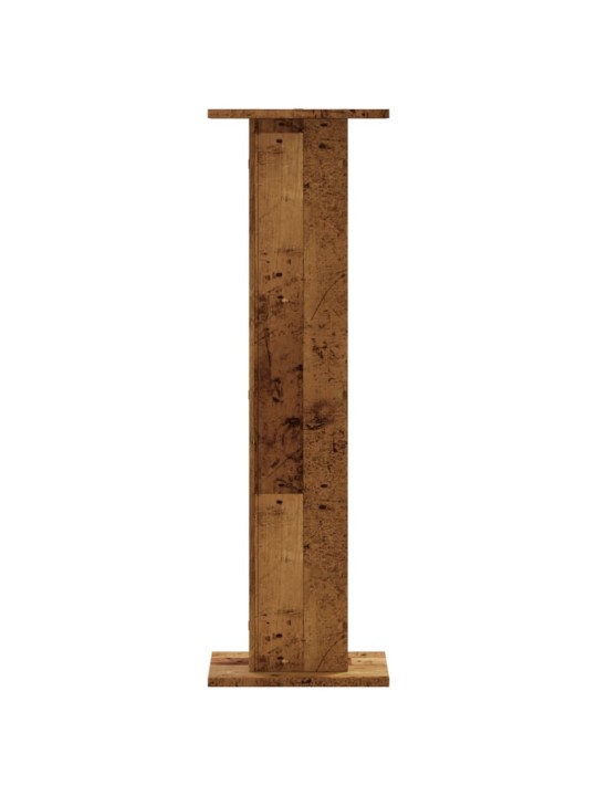 Stojany na rostliny 2 ks old wood 30x30x95 cm kompozitní dřevo