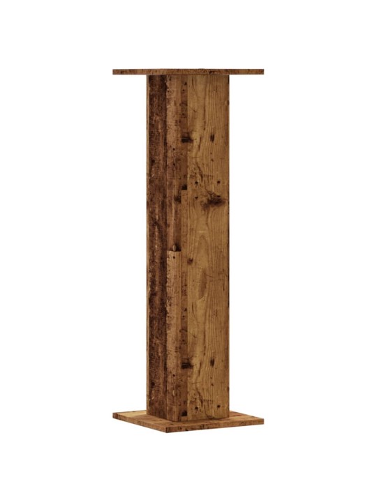 Stojany na rostliny 2 ks old wood 30x30x95 cm kompozitní dřevo