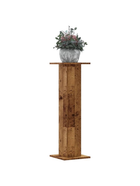 Stojany na rostliny 2 ks old wood 30x30x95 cm kompozitní dřevo
