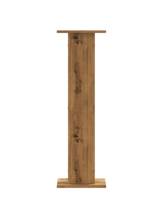Stojany na rostliny 2 ks dub artisan 30 x 30 x 95 cm kompozit