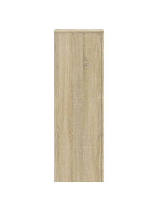 Stojany na rostliny 2 ks dub sonoma 33 x 33 x 100 cm kompozit