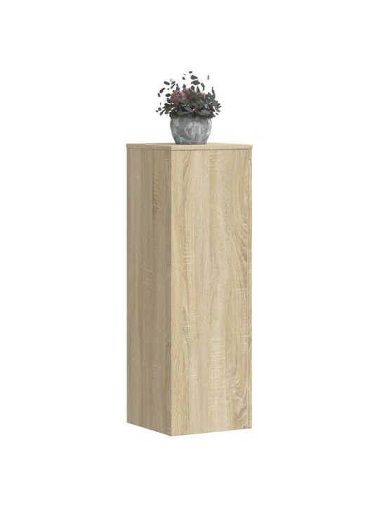Stojany na rostliny 2 ks dub sonoma 33 x 33 x 100 cm kompozit