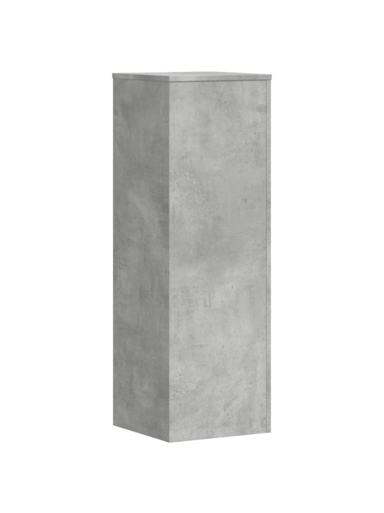 Stojany na rostliny 2 ks betonově šedé 33x33x100 cm kompozit