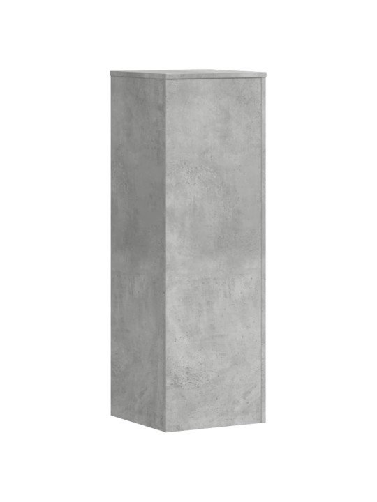 Stojany na rostliny 2 ks betonově šedé 33x33x100 cm kompozit