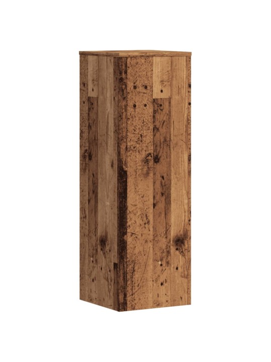 Stojany na rostliny 2 ks old wood 33x33x100 cm kompozitní dřevo