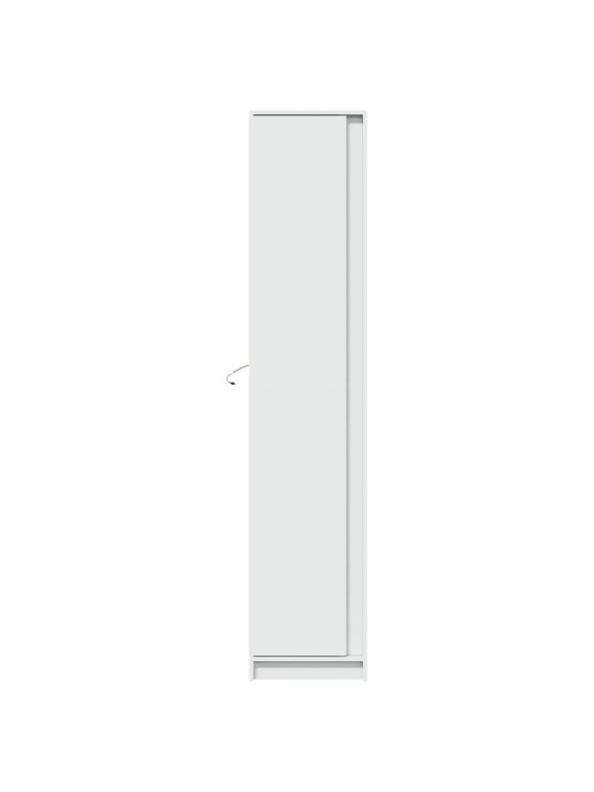 Skříň highboard s LED bílá 41,5x32,5x200 cm kompozitní dřevo