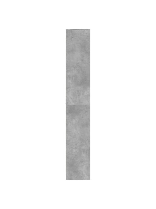 Skříň highboard s LED betonově šedá 41,5x32,5x200 cm kompozit