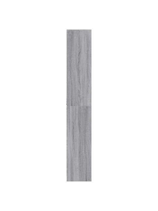 Skříň highboard s led šedá sonoma 41,5 x 32,5 x 200 cm kompozit