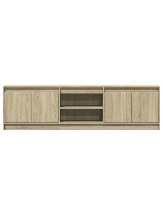 TV skříňka s LED dub sonoma 180 x 34 x 50 cm kompozitní dřevo