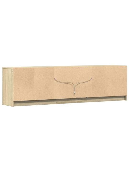 TV skříňka s LED dub sonoma 180 x 34 x 50 cm kompozitní dřevo