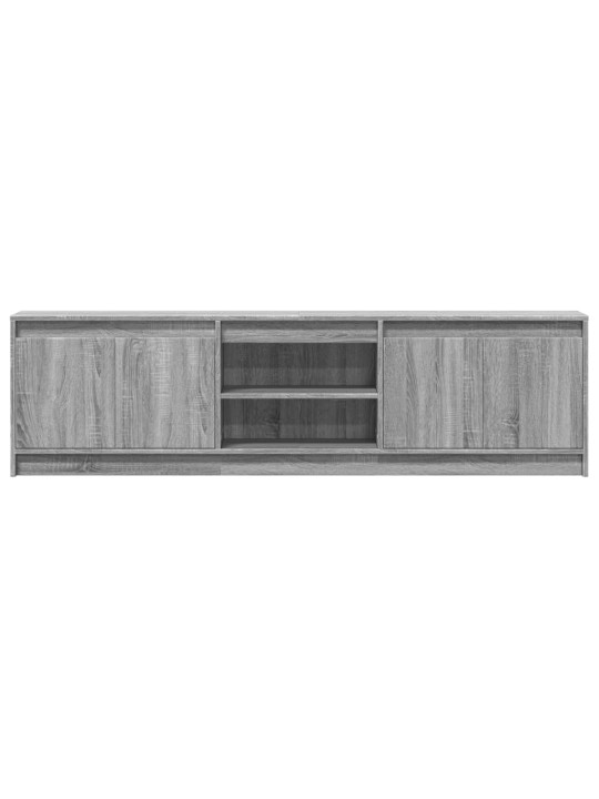 Tv skříňka s led šedá sonoma 180 x 30 x 50 cm kompozitní dřevo
