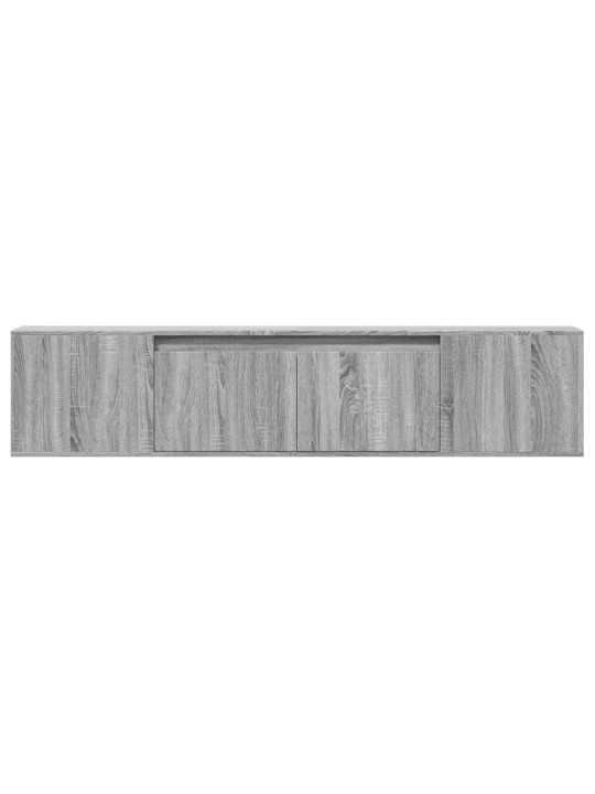 Nástěnná tv skříňka s led šedá sonoma 180 x 31 x 39,5 cm