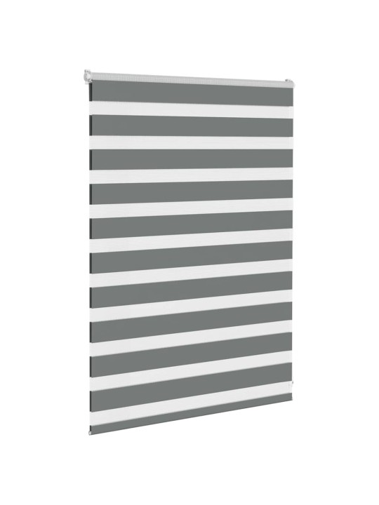 Zebra roleta tmavě šedá 105x100cm šířka látky 100,9cm polyester
