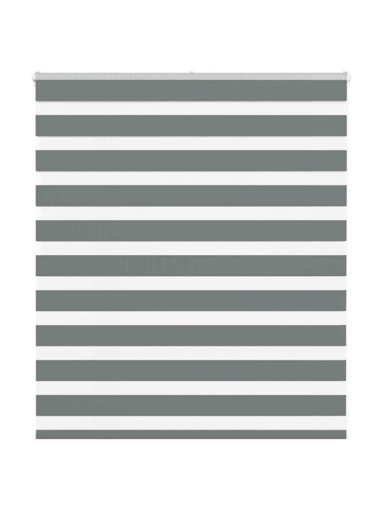 Zebra roleta tmavě šedá 135x100cm šířka látky 130,9cm polyester