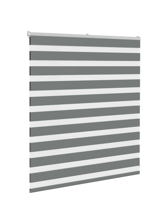 Zebra roleta tmavě šedá 135x100cm šířka látky 130,9cm polyester