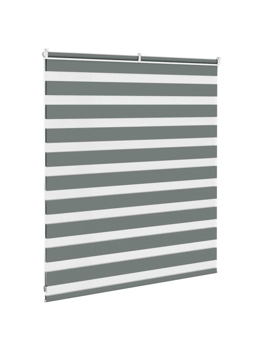 Zebra roleta tmavě šedá 135x100cm šířka látky 130,9cm polyester