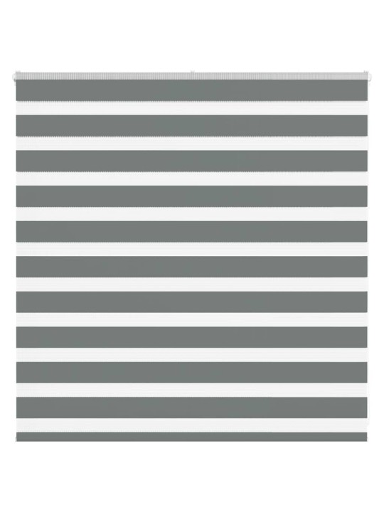 Zebra roleta tmavě šedá 145x100cm šířka látky 140,9cm polyester