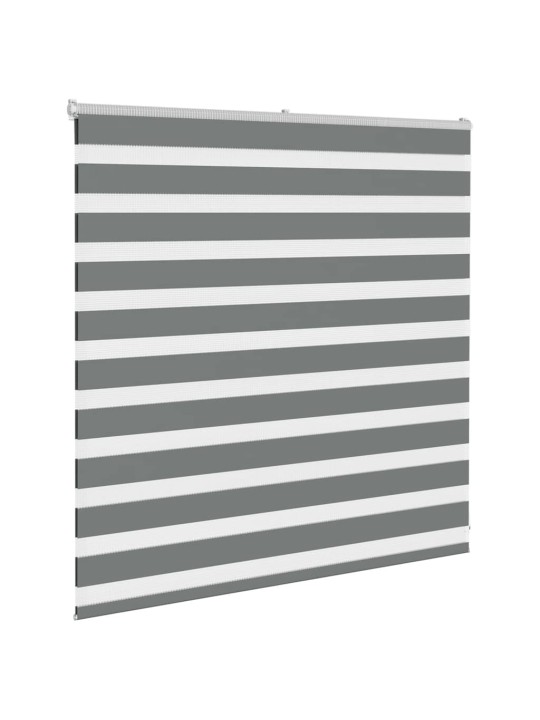 Zebra roleta tmavě šedá 145x100cm šířka látky 140,9cm polyester